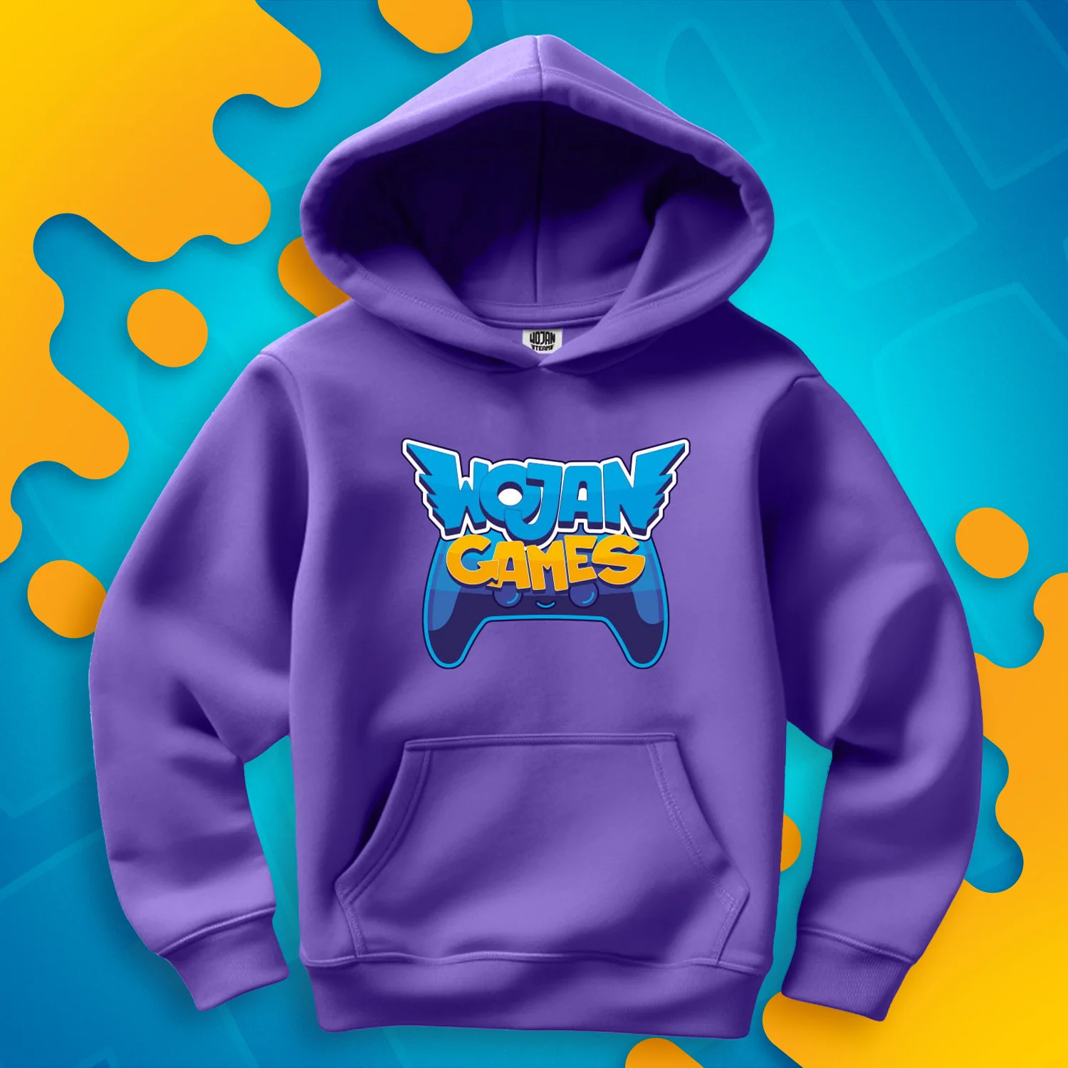 BLUZA GAMINGOWA *PREMIUM* - WOJAN GAMES - FIOLETOWA - Image 2