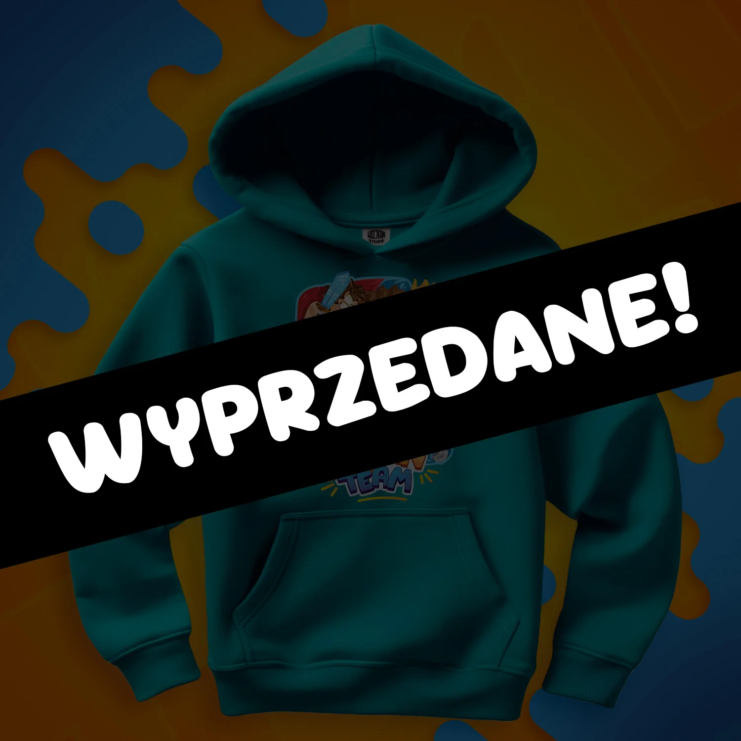 BLUZA *PREMIUM* - BITWA WOJANOWICE - TURKUSOWA