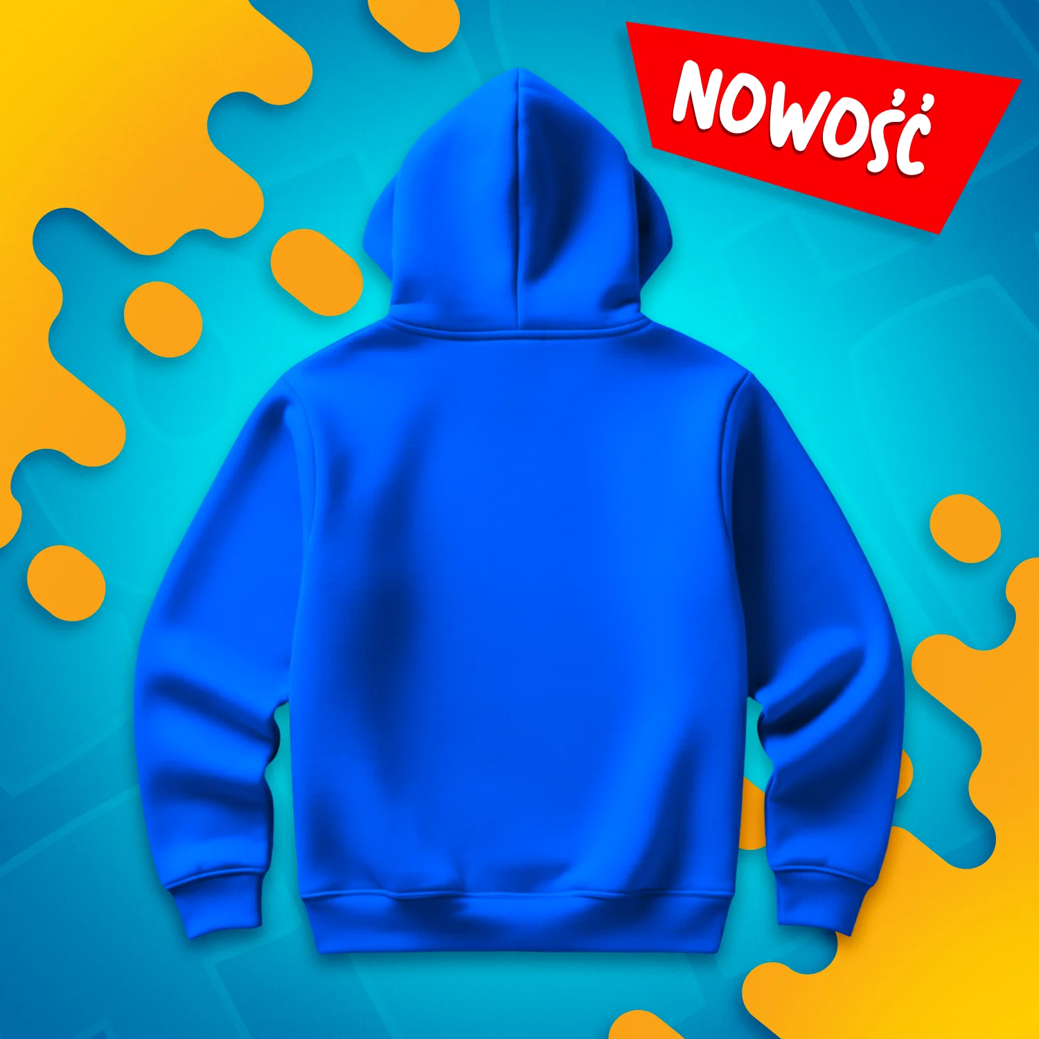 BLUZA ROZPINANA *PREMIUM* WOJANOWICE - NIEBIESKA - Image 3