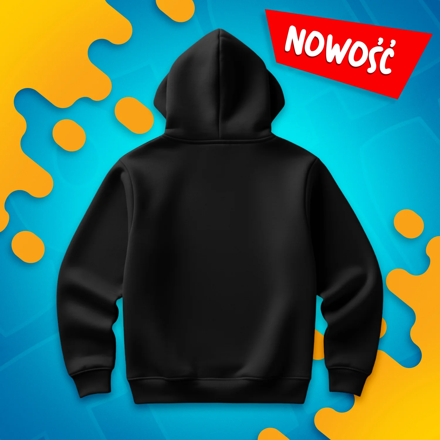 BLUZA ROZPINANA *PREMIUM* WOJANOWICE - CZARNA - Image 3