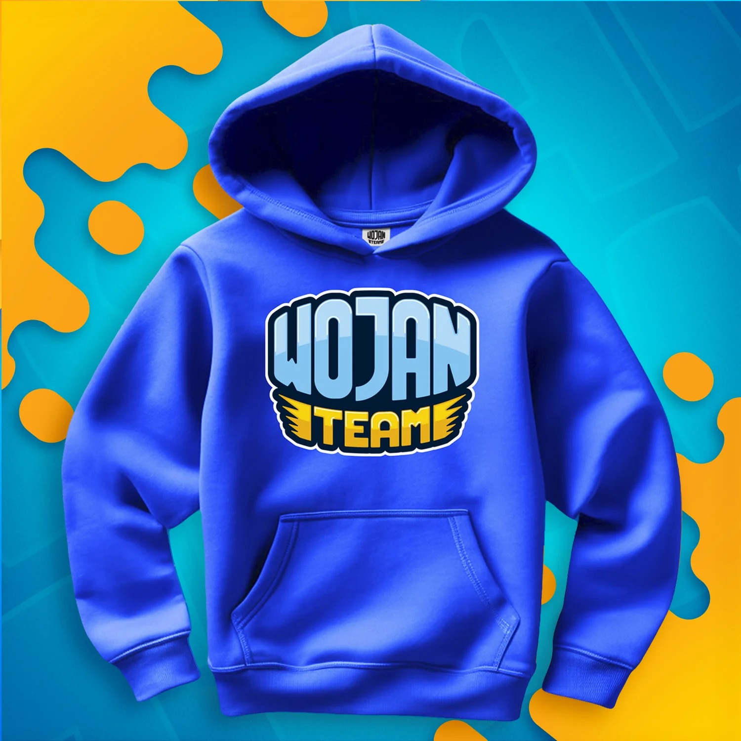 BLUZA WOJAN TEAM 2.0 - NIEBIESKA - Image 2