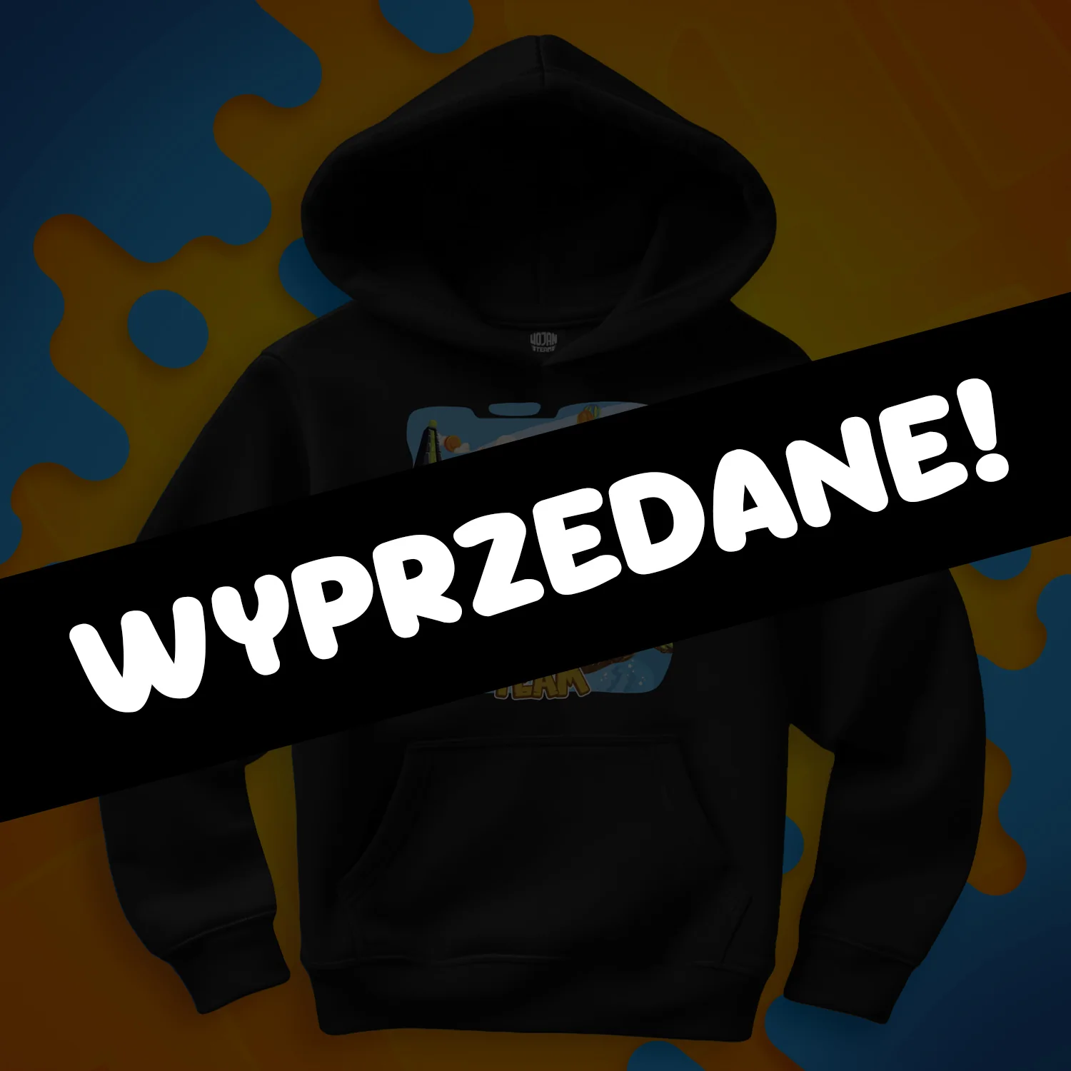 BLUZA WOJAN TEAM WOJANOWICE - CZARNA