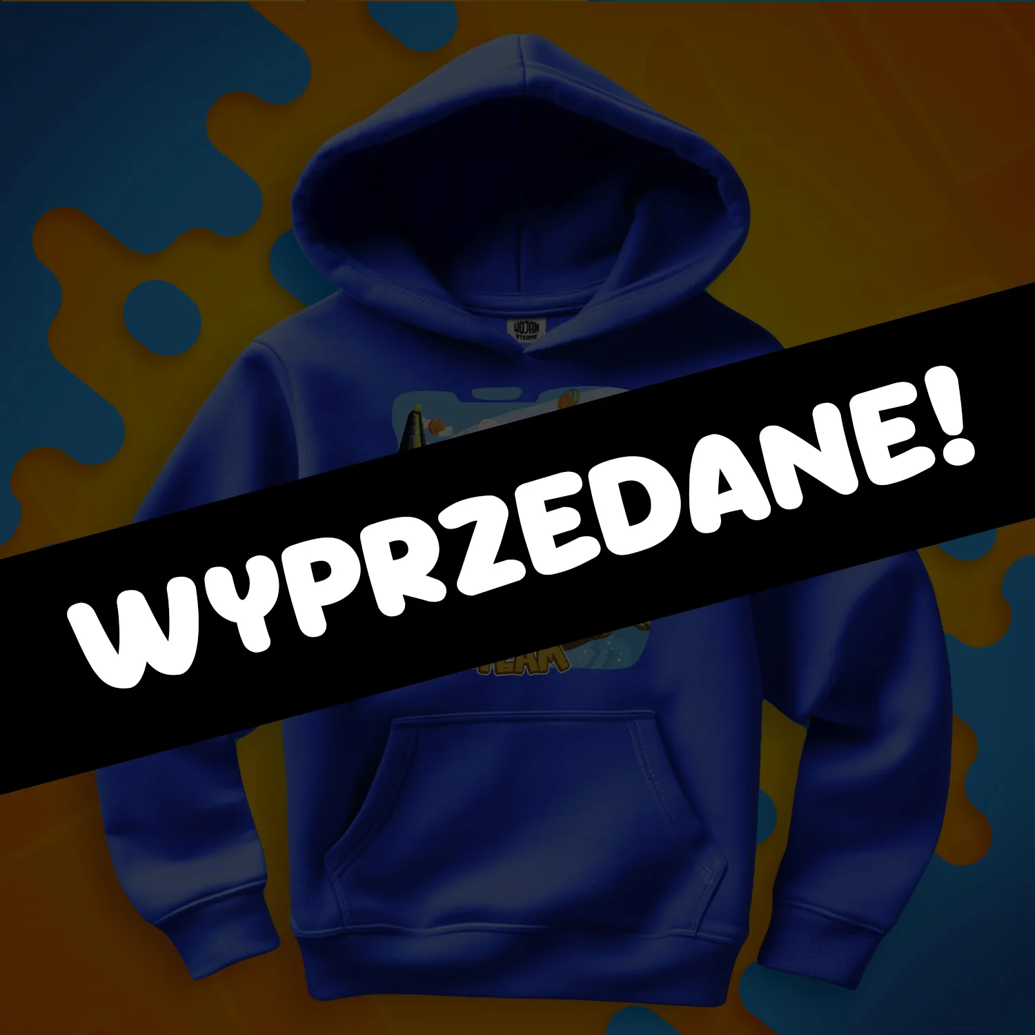 BLUZA WOJAN TEAM WOJANOWICE - NIEBIESKA