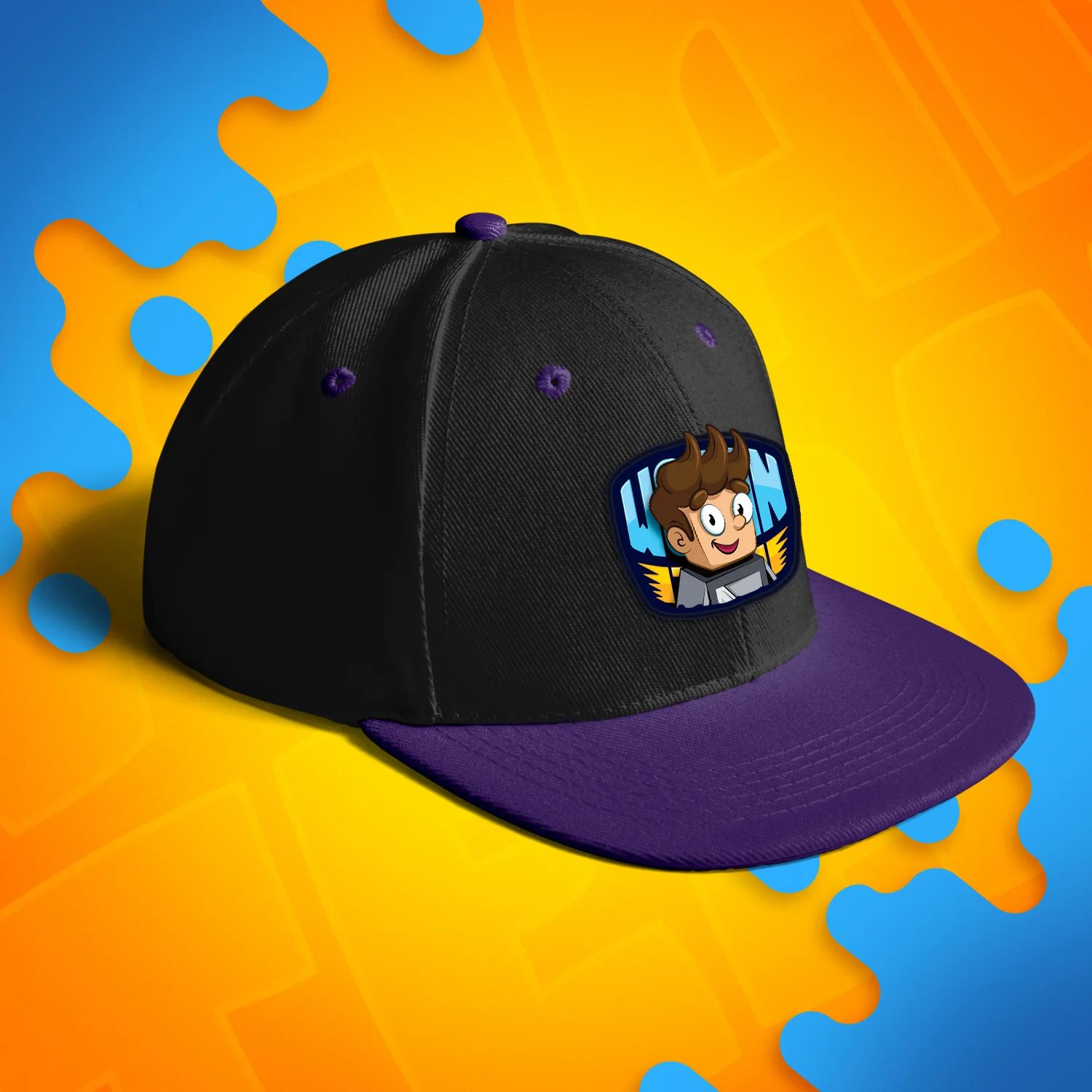 CZAPKA Z DASZKIEM SNAPBACK - WOJAN - FIOLETOWA - Image 3