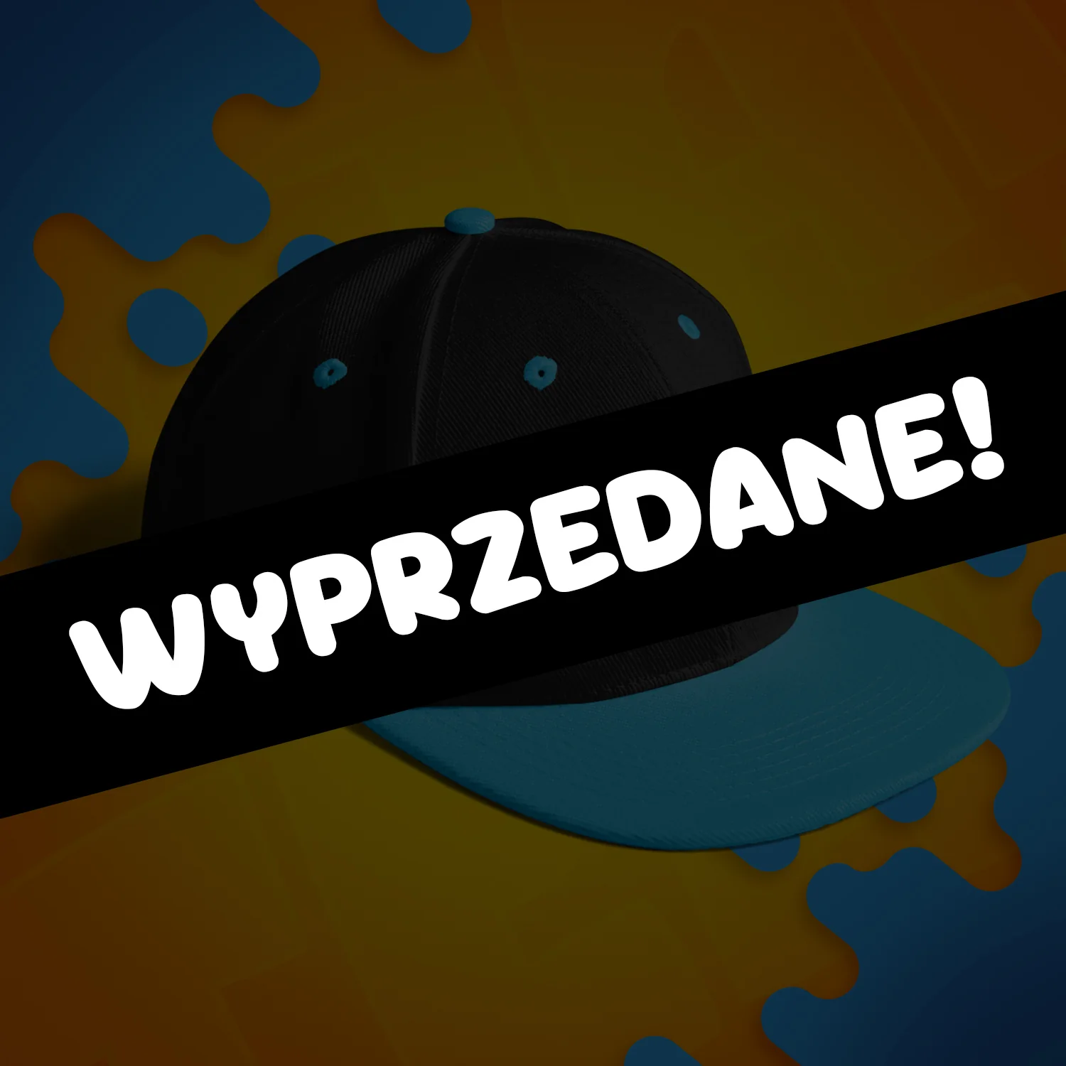 CZAPKA Z DASZKIEM SNAPBACK - WOJAN - NIEBIESKA