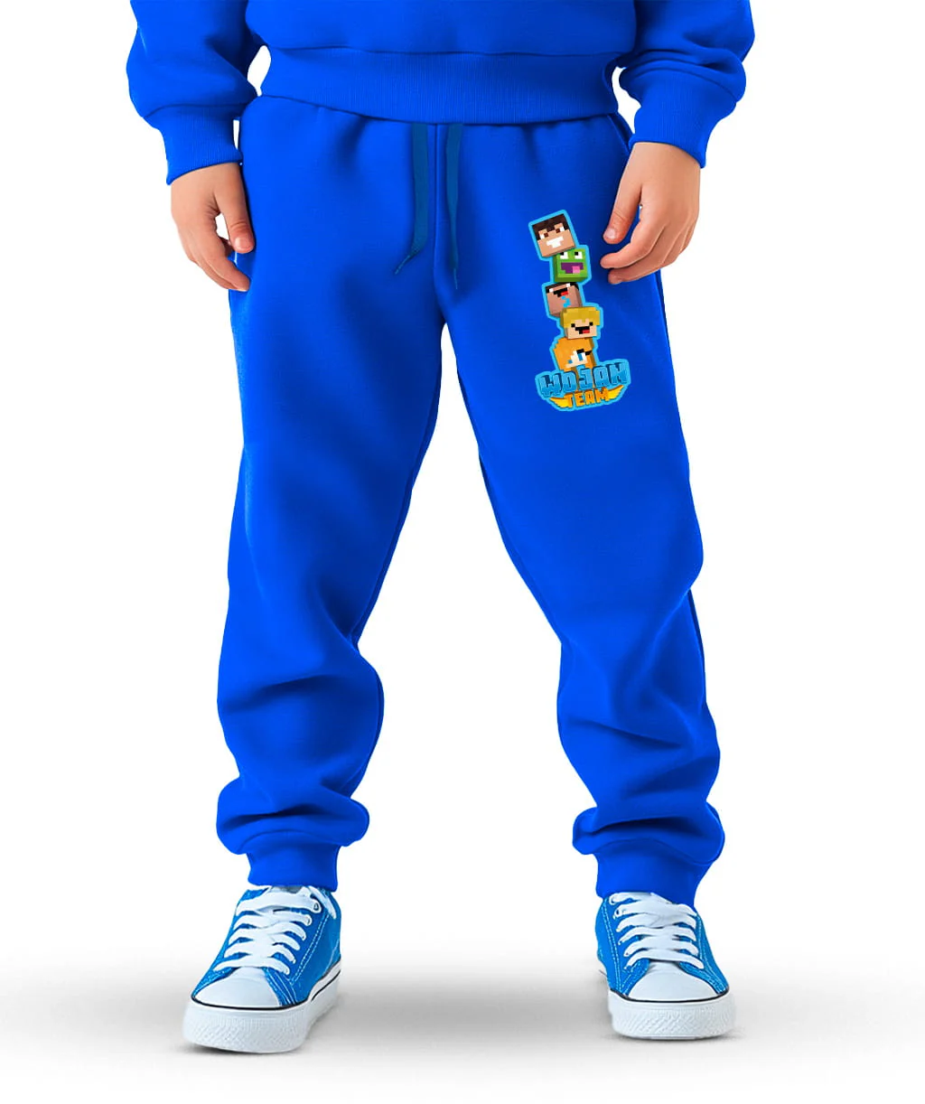 DŁUGIE SPODNIE *PREMIUM* - SKINY WOJANOWIC - NIEBIESKIE - Image 3