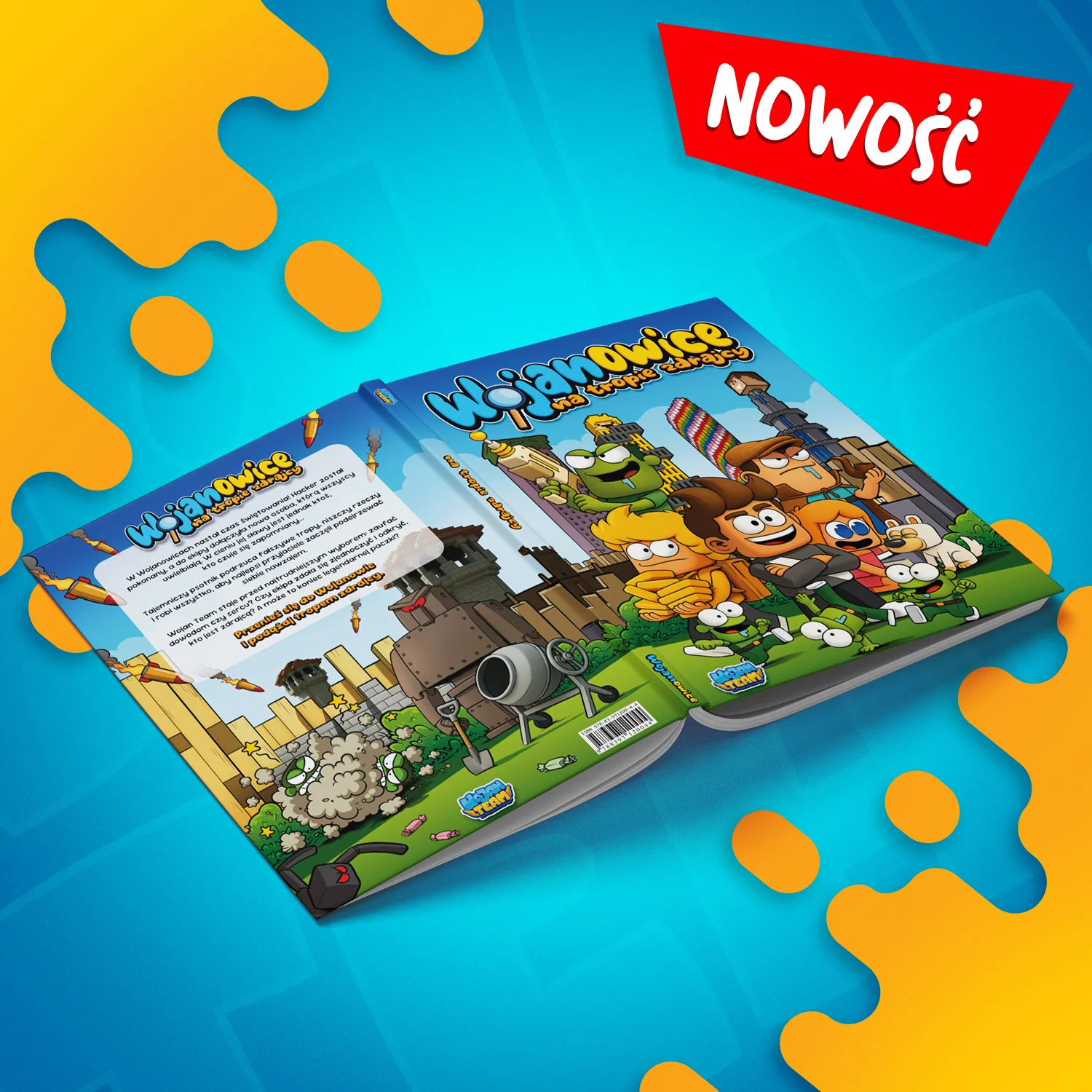 KOMIKS WOJANOWICE: NA TROPIE ZDRAJCY - TWARDA OPRAWA - Image 4