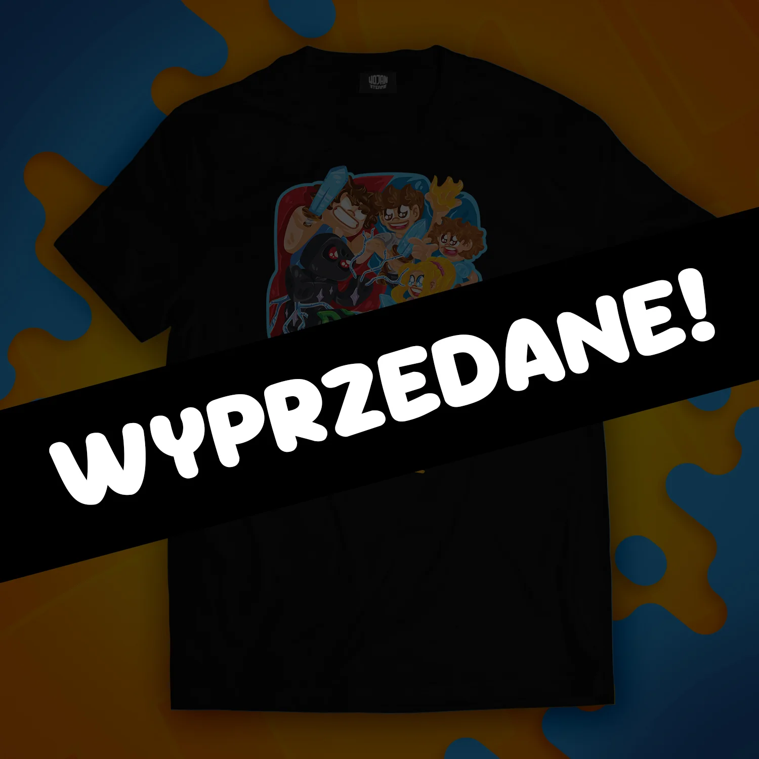 KOSZULKA BITWA WOJANOWICE - CZARNA