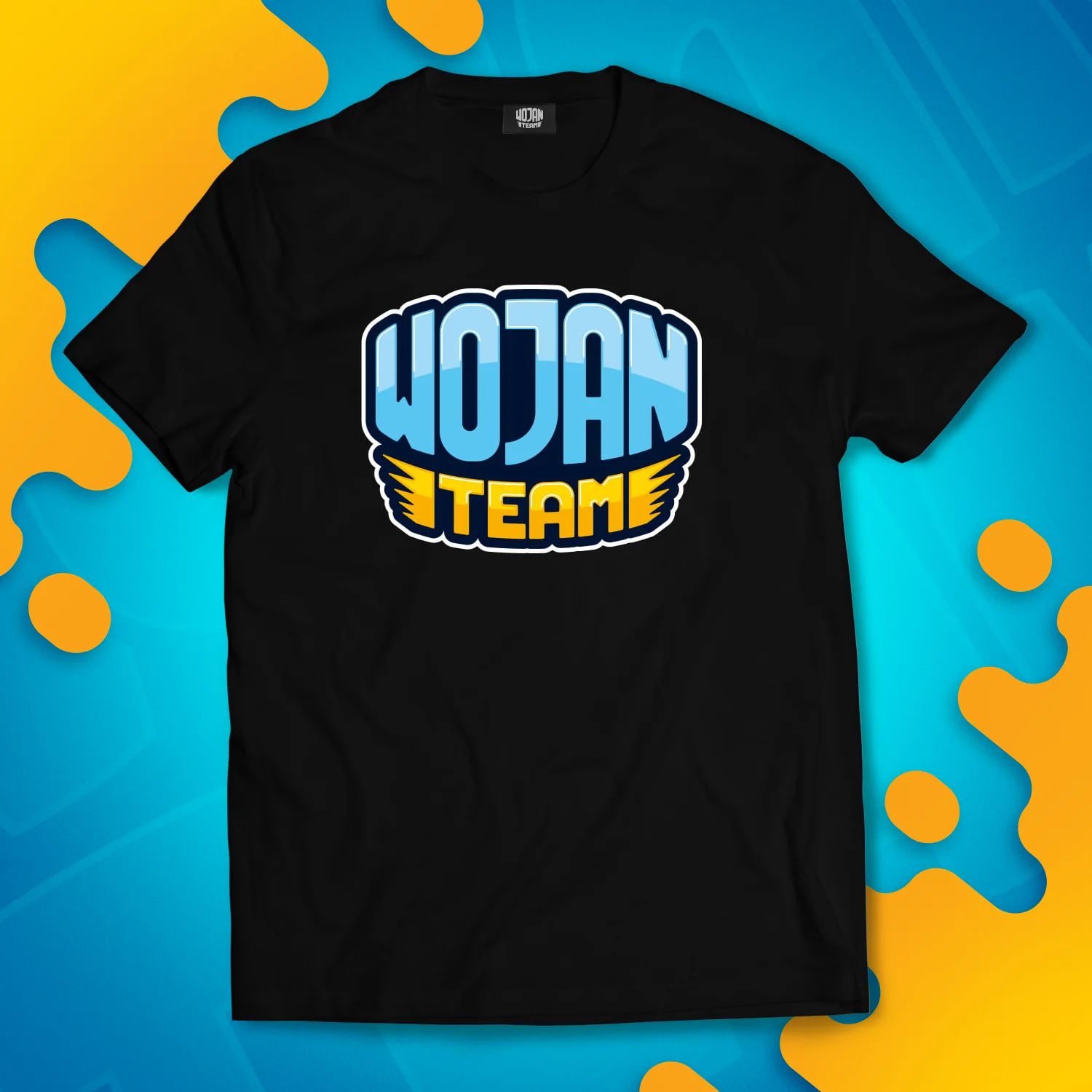 KOSZULKA WOJAN TEAM 2.0 - CZARNA - Image 3