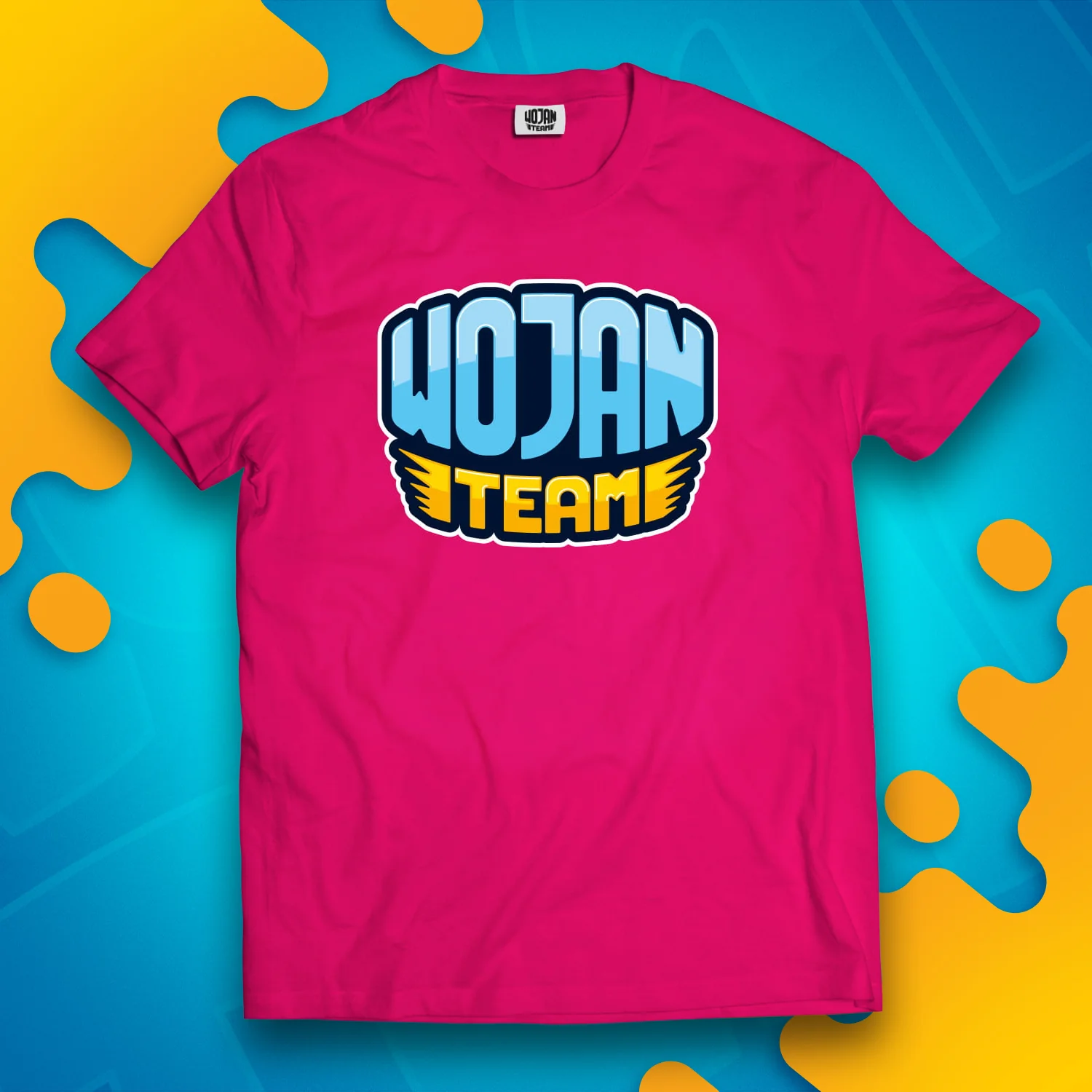 KOSZULKA WOJAN TEAM 2.0 - RÓŻOWA - Image 2
