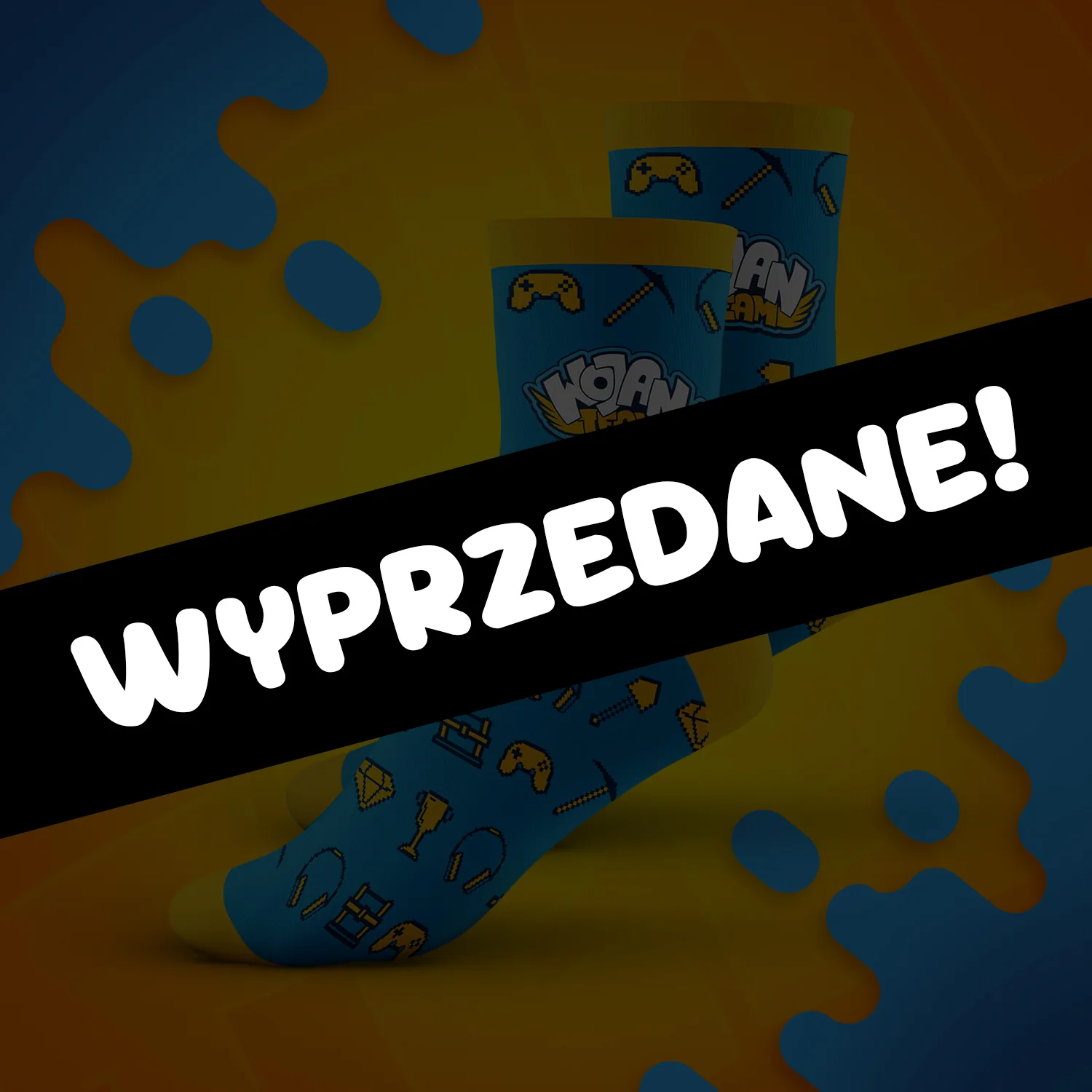 SKARPETKI *PREMIUM* WOJAN TEAM - NIEBIESKIE