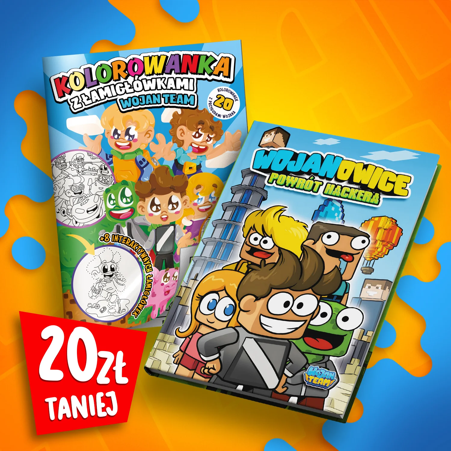 ZESTAW KOMIKS + KOLOROWANKA Z ŁAMIGŁÓWKAMI *MEGA PROMOCJA* - Image 3
