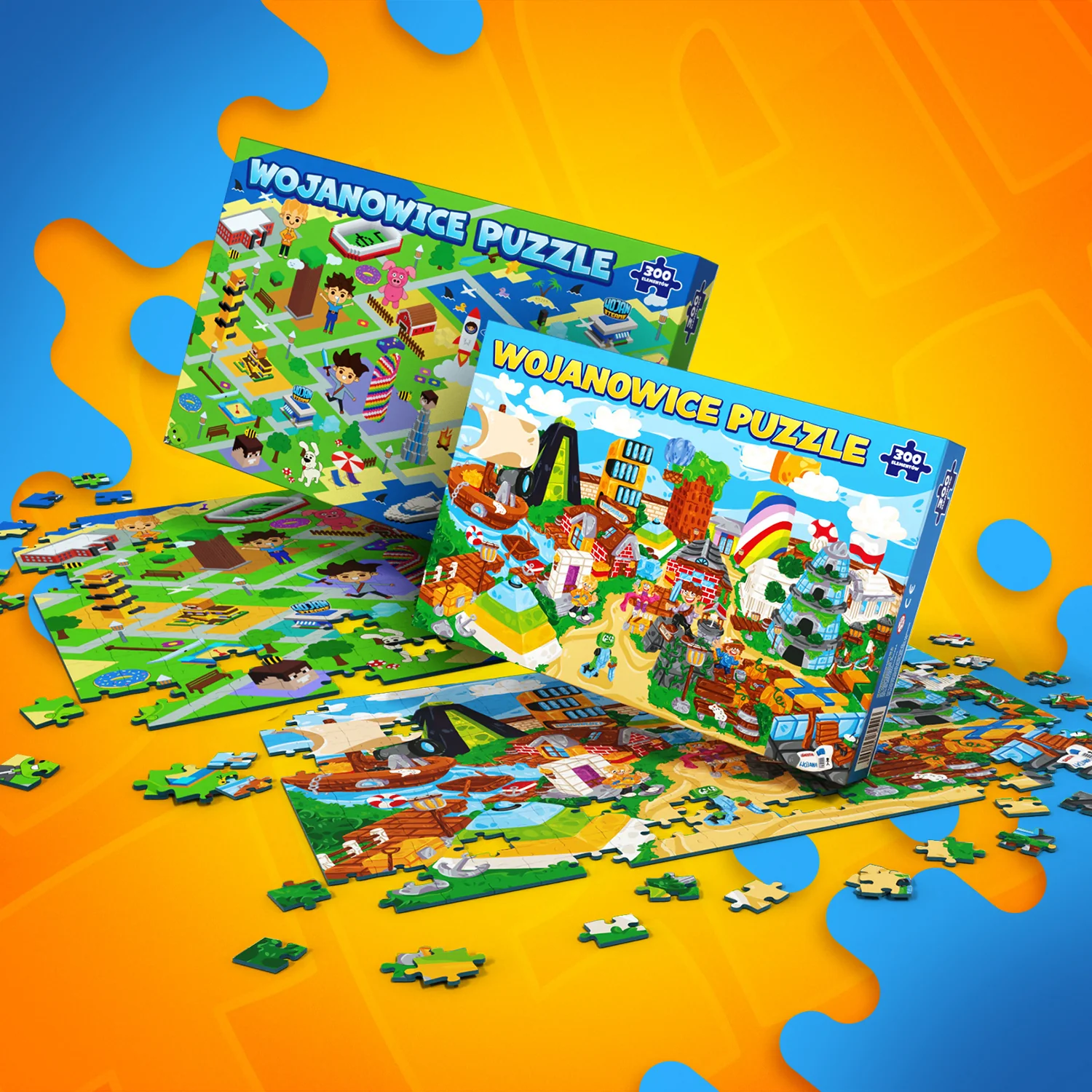 ZESTAW PUZZLI FANA WOJANA *PROMOCJA* - Image 3